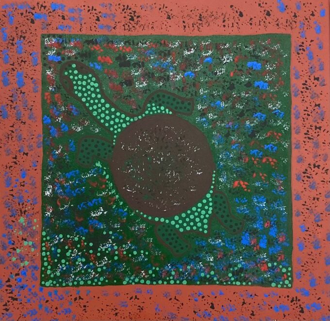 41-25 - <i>Beneath the leaves.</i> - Clara Roberts