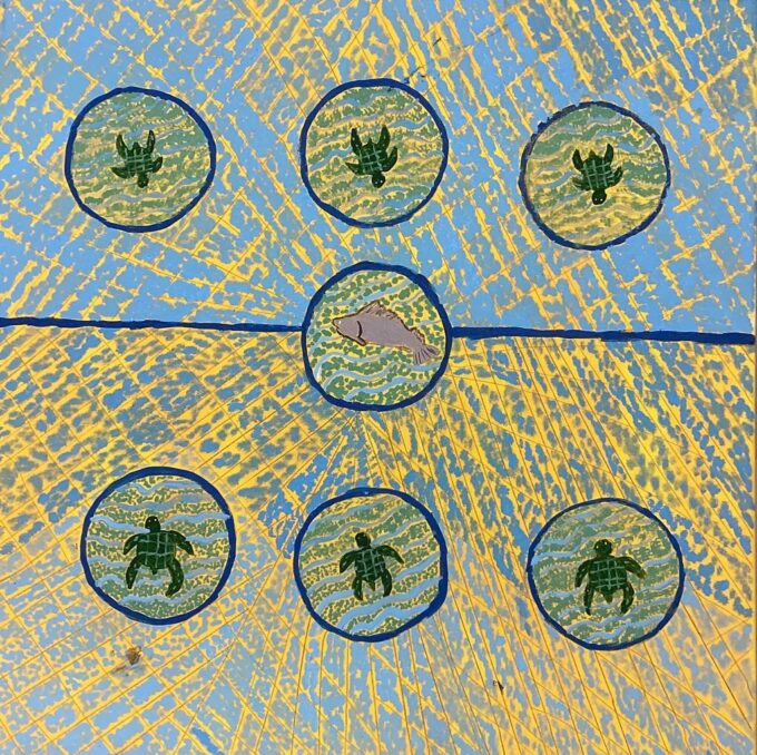 44-25 - <i>Sea turtles Around the Coral Reef  - Garrwa Story </i> - Isobelle Noble