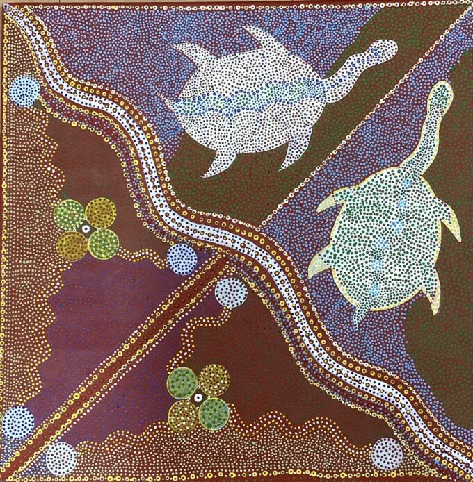 50-24 - <i>Long Neck Turtle</i> - Tremaine Bates
