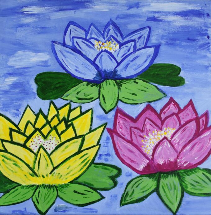 43-24 - <i>Water Lily - Kakayi or Margargaii</i> - Karen Noble