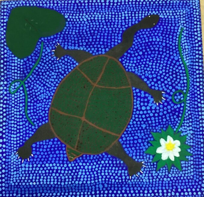 67-24 - <i>Long Neck Turtle</i> - Isobelle Noble