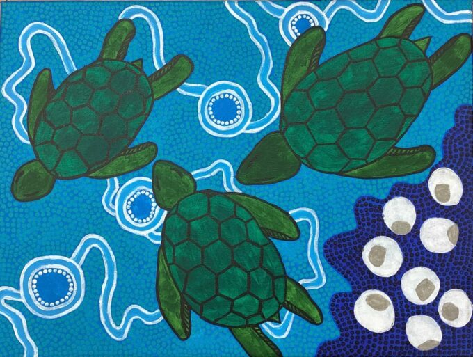 74-24 - <i>Sea turtles</i> - Brieanna Tyrrell