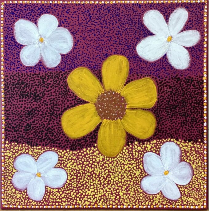 46-25 - <i>Wild Bush Flowers After the Rain </i> - Isobelle Noble